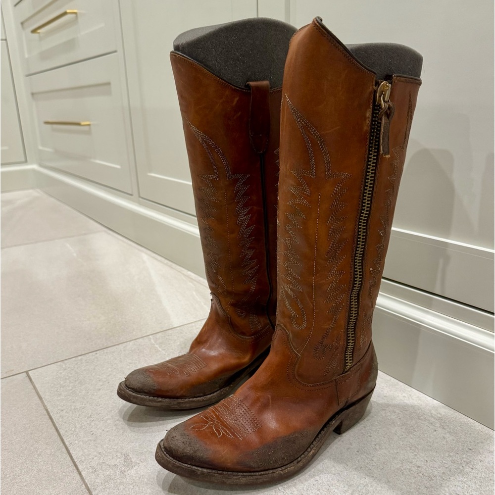 Golden Goose Charyle Classic Riding Boots (38/8) *RARE*